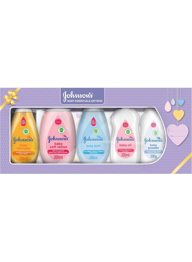 Johnson's Baby Essentials Care Gift Box - Image 1